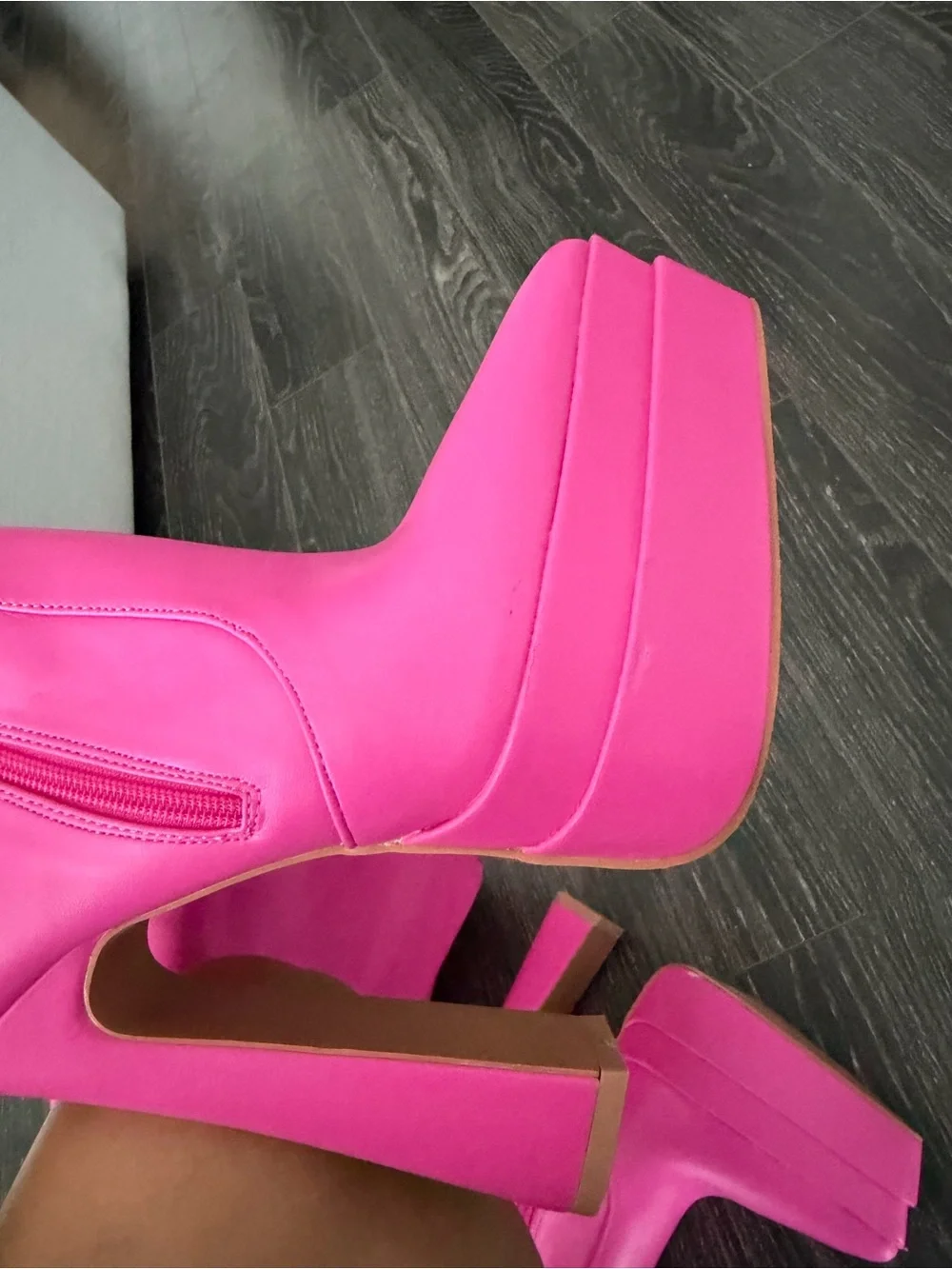 Bratz Pink Over-the-Knee Platform Boots